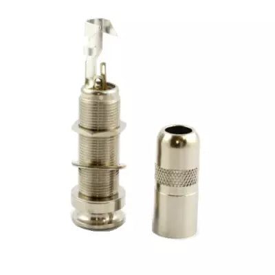 All Parts - Switchcraft 3-Conductor End Pin Jack - Nickel