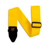 Sangle de guitare Ernie Ball en polypropylène - Jaune et noire