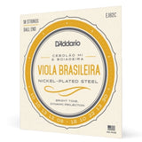 DAddario - Jeu de cordes Viola Brasileira pour accordages Cebolao Mi et Boiadeira