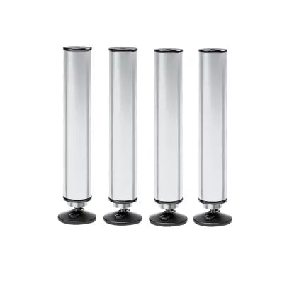 K & M Stands - Aluminum Feet for Conductor Podium - 4 Pack, 40 cm