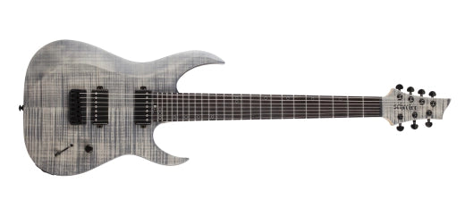 Schecter - Guitare électrique Sunset-7 Extreme - Grey Ghost