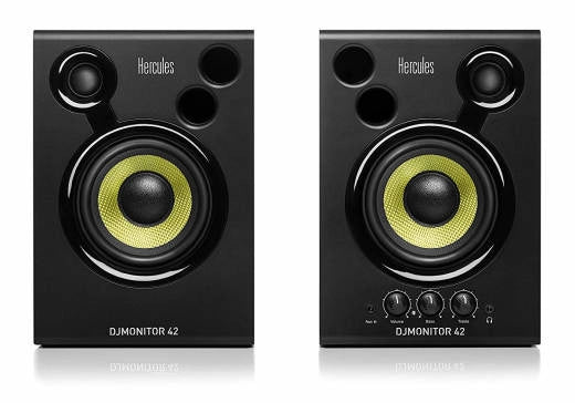 Hercules - DJMonitor-42 Active Monitor Speakers