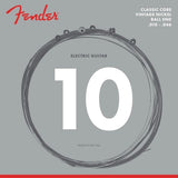 Fender - Cordes pour guitare électrique Classic Core, 155R, nickel vintage, embouts à boule (.010-.046)