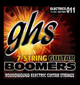 Cordes GHS - Jeu de cordes pour guitare électrique 7 cordes Boomers - 11-64