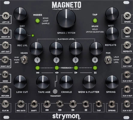 Strymon - Magneto Four Head dTape Echo & Looper Eurorack Module