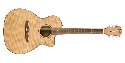 Fender - FA-345CE Auditorium Acoustic/Electric Guitar - Natural