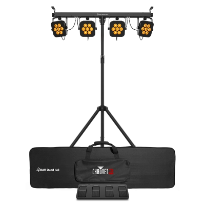 Chauvet DJ - Solution d'éclairage Wash LED ILS Quad 4Bar