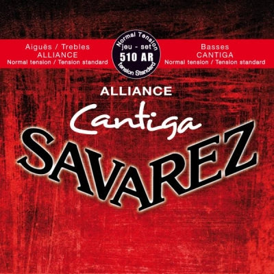 Jeu de cordes pour guitare Savarez - 510AR Alliance Cantiga à tension normale