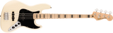 Squier - Série Affinity Active Jazz Bass, touche en érable - Blanc olympique