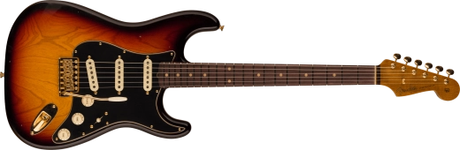 Fender - Édition limitée Custom 62 Strat Journeyman Relic - Bleached 3-Color Sunburst