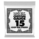 Ernie Ball - Corde simple à extrémité bouclée - 015
