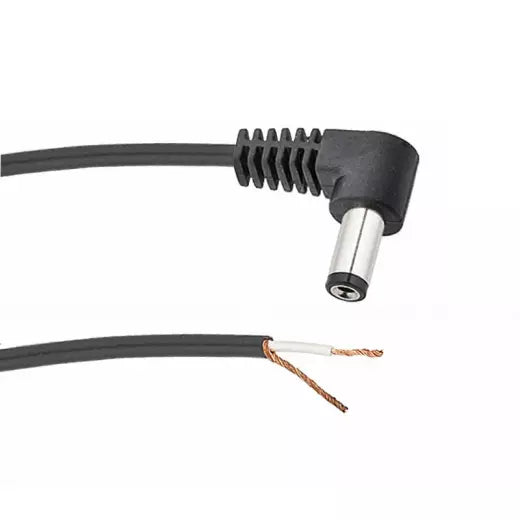 Voodoo Lab - Câble avec connecteur coudé de 2,1 mm vers extrémité nue - 36