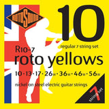 Rotosound - Cordes électriques Nickel Light 10-56 (jeu de 7 cordes)
