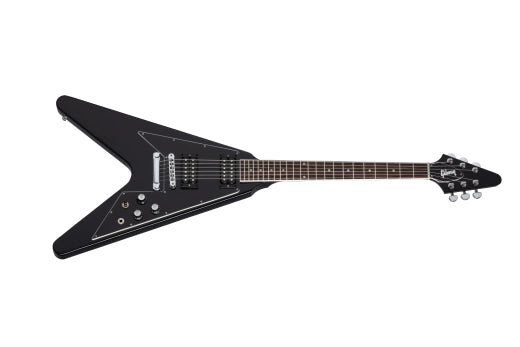 Gibson - Guitare électrique Flying V des années 70 avec étui - Ébène