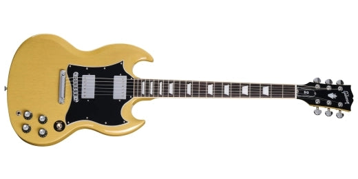Gibson - Guitare électrique SG Standard avec étui souple - Jaune TV