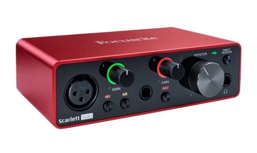 Focusrite - Scarlett Solo 3rd Gen USB Audio Interface