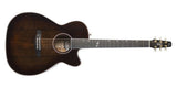 Seagull Guitars - Artist Mosaic Concert Hall CW Bourbon Burst GT Anthem EQ Guitare acoustique/électrique avec housse