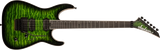 Jackson Guitars - Série Pro Plus Dinky DKAQ, touche en ébène - Vert émeraude