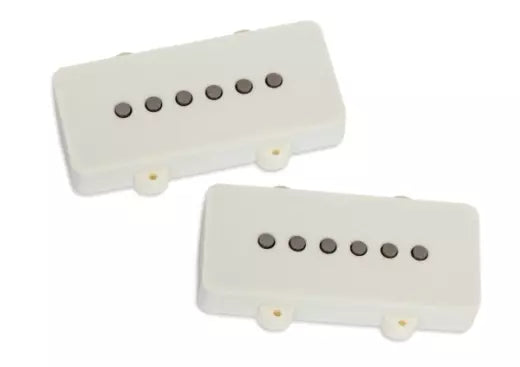 Seymour Duncan - Hot Jazzmaster Silencer Pickup Set - Parchment Cover