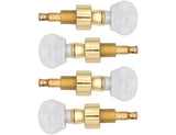 Mécaniques de banjo planétaires Gold Tone - Plaqué or (lot de quatre)