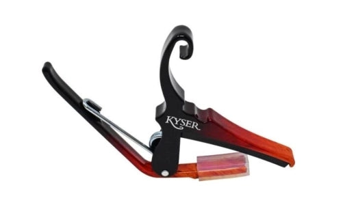 Kyser - Capodastre à changement rapide pour guitare acoustique 6 cordes - Sunburst