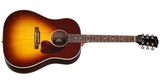 Gibson - J-45 Studio Rosewood Acoustic/Electric Guitar with Case - Satin Rosewood Burst