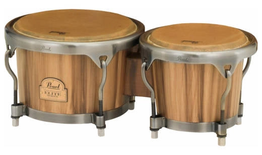 Pearl - Bongos en chêne Elite Series (7 et 9) - Brun caramel
