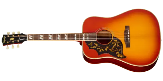 Epiphone - Guitare acoustique/électrique Hummingbird Reissue 1960 avec étui rigide - Heritage Cherry Sunburst (gaucher)