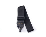 Sangle de banjo en tissu doré - Noire