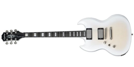 Epiphone - Guitare électrique SG Prophecy avec housse - Aged White Tiger Burst (gaucher)