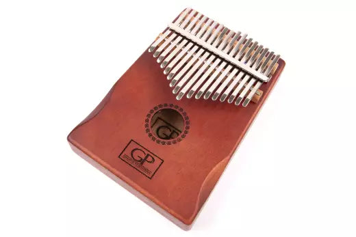 Granite Percussion - Large 17 Key Kalimba Satin Mahogany Finish