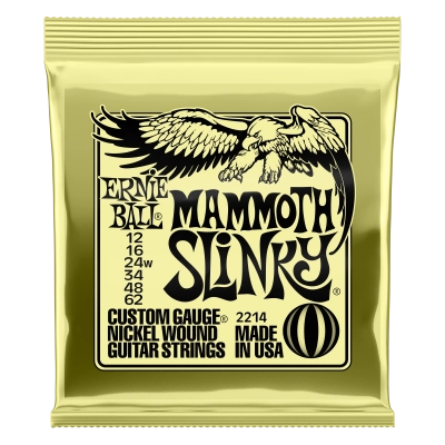 Cordes électriques Ernie Ball - Mammoth Slinky 12-62