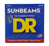 DR Strings - Cordes Sunbeam nickelées pour basse 5 cordes - Medium (45-125)