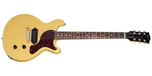 Gibson - Les Paul Junior Double Cut Electric Guitar with Hardshell Case - TV Yellow