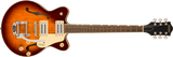 Guitares Gretsch - Guitare G2655T Streamliner Center Block Jr. Double Cut avec Bigsby, touche en laurier - Forge Glow