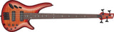Ibanez - SR Bass Workshop Fretless Electric Bass - Brown Topaz Burst Low Gloss