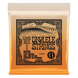 Cordes Ernie Ball pour ukulélé concert/soprano - Transparentes