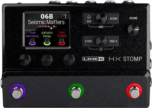 Line 6 - Processeur multi-effets HX Stomp - Noir