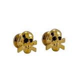 Grover - Jeu de boutons de verrouillage de sangle Skull Artist - Or
