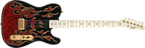Fender - James Burton Telecaster - Touche en érable, motif Paisley rouge
