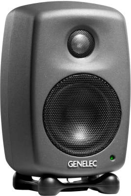 Genelec - Moniteur de studio actif 8010A 2 voies 3 voies (simple) - Gris foncé