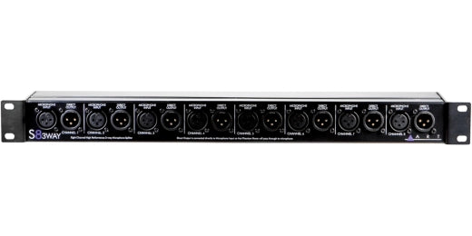 ART Pro Audio - 8-Channel 3-Way Mic Splitter