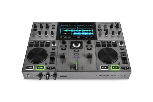 Denon - Contrôleur DJ autonome DJ Prime Go+