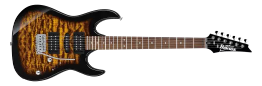 Ibanez - Gio GRX70QA Electric Guitar - Sunburst