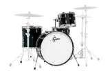 Batterie Gretsch Renown - Kit de 4 fûts (24", 13", 16", SD) - Noir laqué