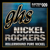 Cordes GHS - Cordes Nickel Rockers Rollerwound pour guitare électrique - Extra Light