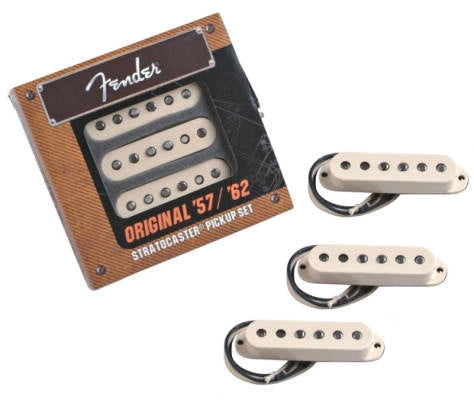 Fender - Micros Stratocaster d'origine 57/62 - Jeu de 3