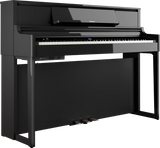 Roland - LX5 Digital Piano with Stand - Polished Ebony