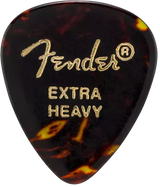 Fender - Médiator classique en celluloïd, forme 451 - Extra lourd (paquet de 12)