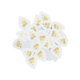 Ernie Ball - Médiators blancs moyens - Paquet de 144